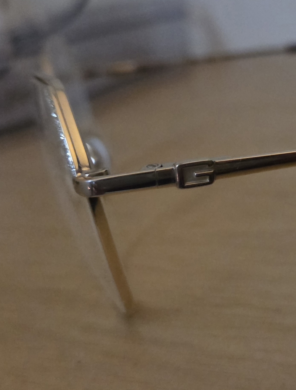 GUESS Designer Frames In Gold - Picture 5 of 5